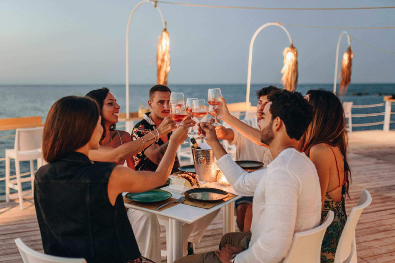 Ristorante sul Mare al Tuka Beach di Bisceglie